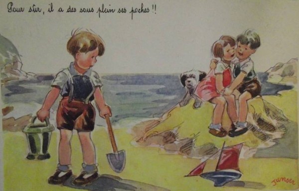 Carte enfant - Humour de Janser