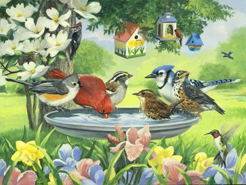 Oiseaux de Linda Picken