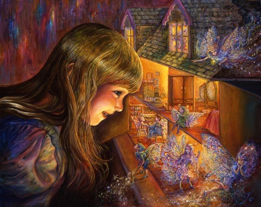 Peinture féérique de Josephine Wall