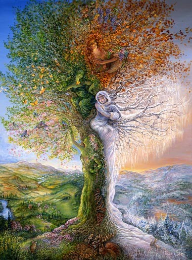 Peinture féérique de Josephine Wall