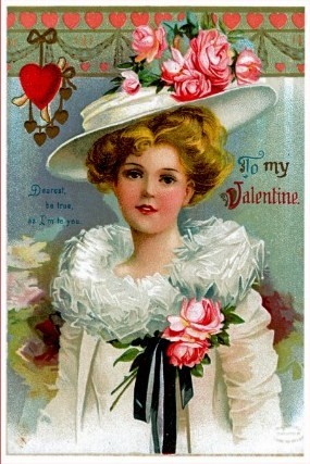 Carte ancienne de St Valentin