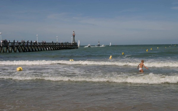 Plage de Normandie(Calvados)