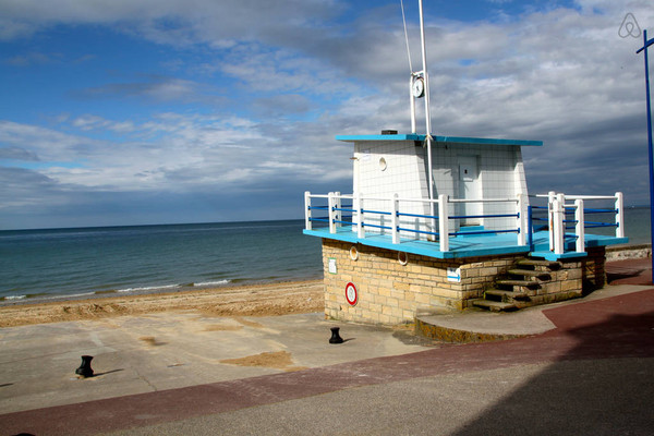 Plage de Basse Normandie (Calvados)