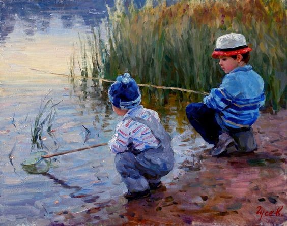 Peinture de Vladimir Gusev.