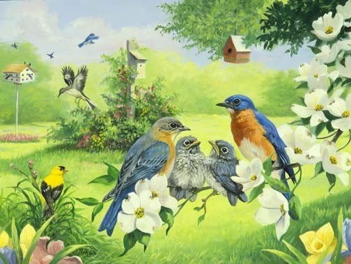 Oiseaux de Linda Picken