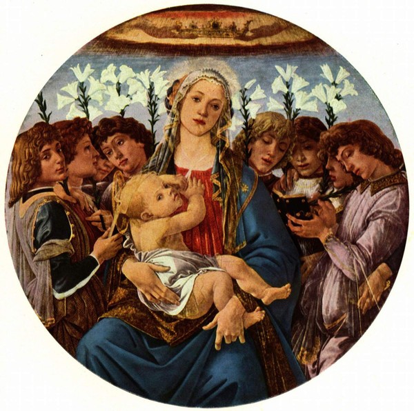  La Vierge a l'enfant vue par les peintres