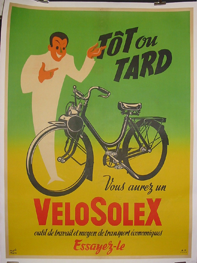 Affiches anciennes velos