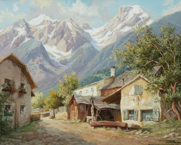 Paysage de Flieher Karl