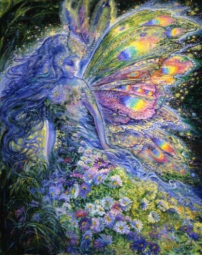 Peinture féerique de Josephine Wall