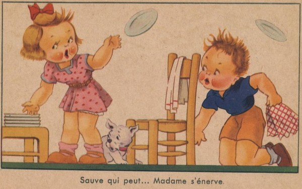 Carte humour enfant