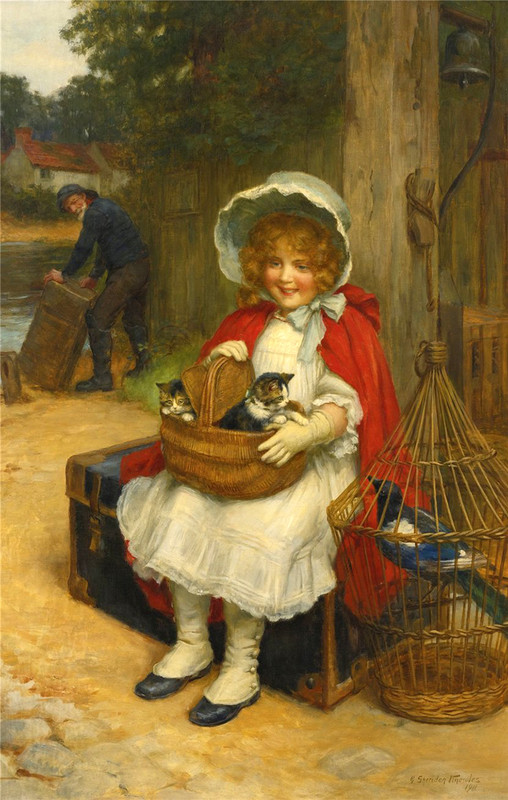 Peinture de George Sheridan Knowles.