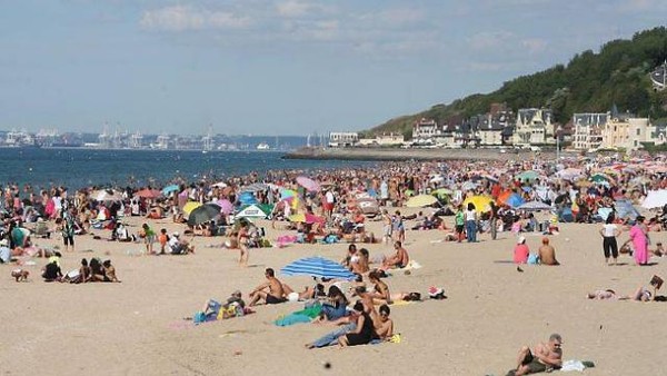 Plage de Basse Normandie (Calvados)