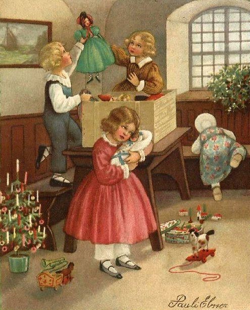 Mignonnes illustrations de Noël