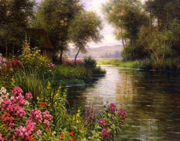 Paysage en  peinture 