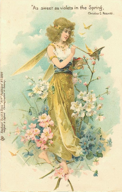 Illustration fées et elfes