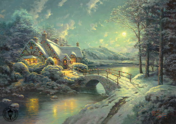 Paysage de neige (Noël)