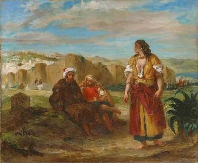 Peintre célèbre -Eugéne Delacroix