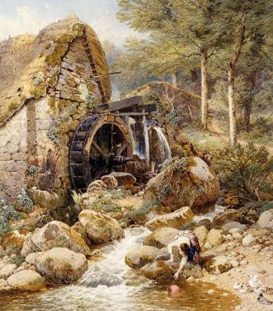 Peinture de Myles Birket Foster