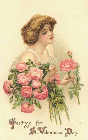 Cartes anciennes de Saint Valentin