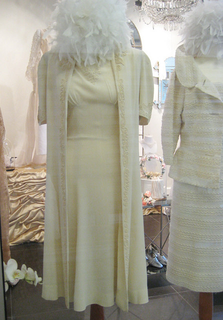 Robe de mariée d'autrefois