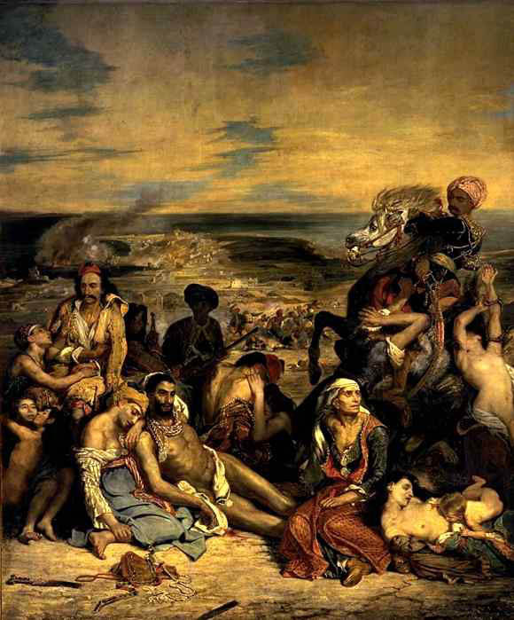 Peintre célèbre -Eugéne Delacroix