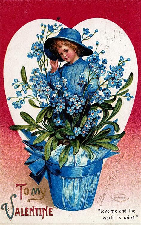 Cartes anciennes  de Saint Valentin