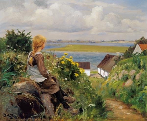 Peinture de Hans Andersen Brendekilde