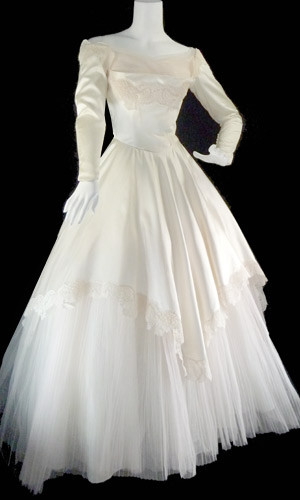 Robe de mariée d'autrefois