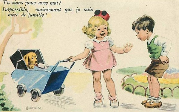 Carte enfant - Humour de Janser