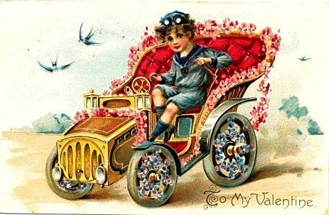  Carte ancienne - Saint Valentin 