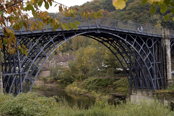 Le Pont Iron Bridge- Angleterre