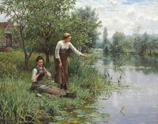 Peintre - Daniel Ridgway Knight