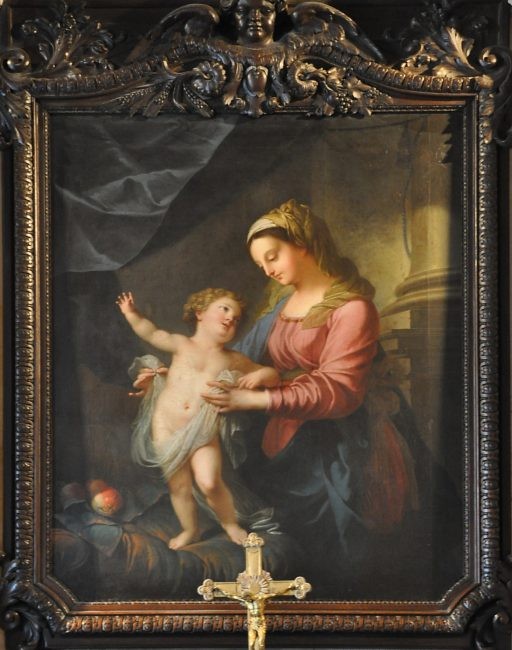 La vierge a l'enfant vue par les peintres