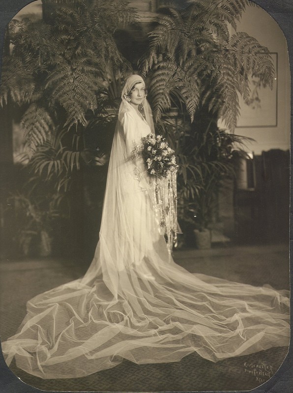 Robe de mariée d'autrefois