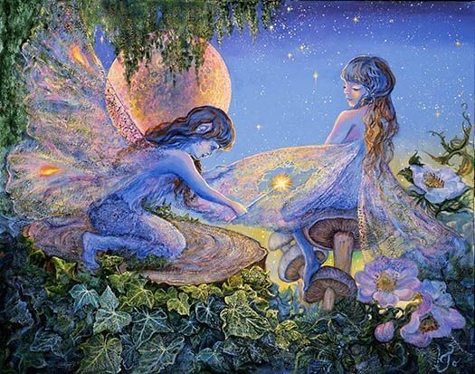 Peinture féerique de Josephine Wall