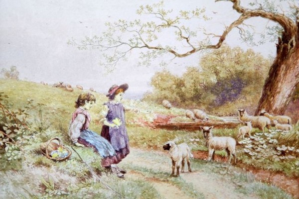 Peinture de Myles Birket Foster