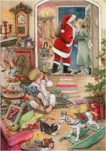 Mignonnes illustrations de Noël