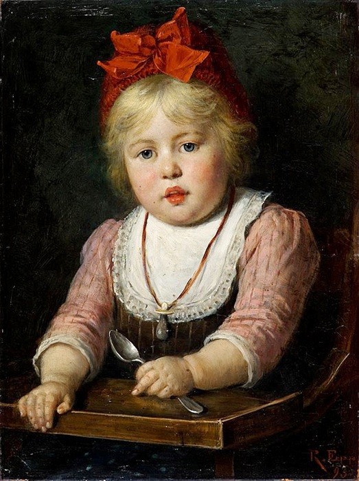  Peinture - Portrait d'enfant