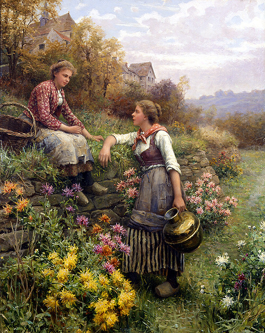 Peintre - Daniel Ridgway Knight