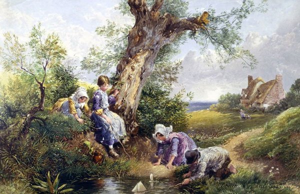 Peinture de Myles Birket Foster