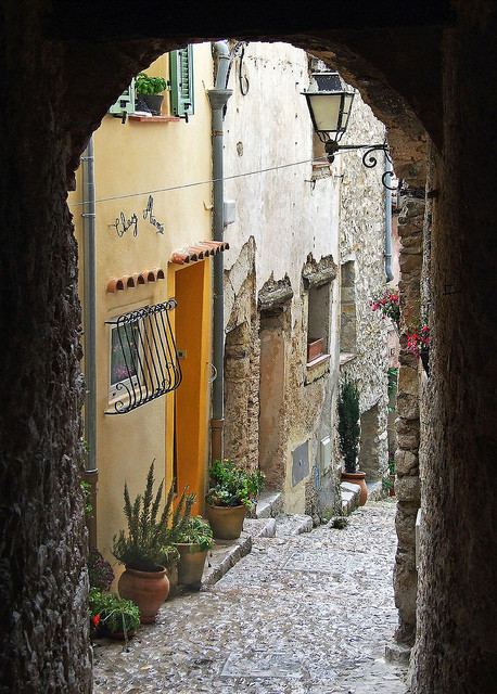 Beau village de Sainte Agnés