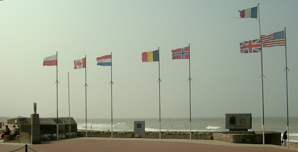 Plage de Normandie(Calvados)