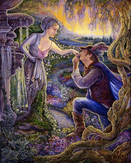 Peinture féérique de Josephine Wall