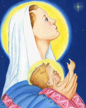 La Vierge a l'enfant