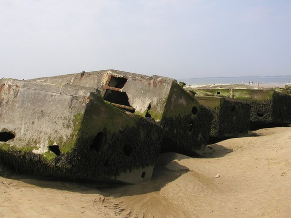 Plage de Normandie(Calvados)