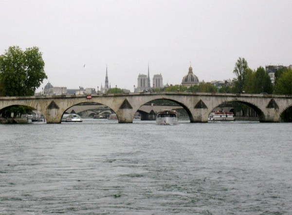 Paris en bateaux mouches