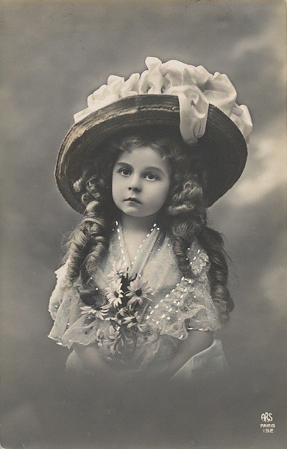 Carte ancienne enfant