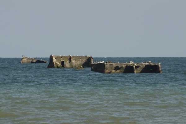 Plage de Normandie(Calvados)