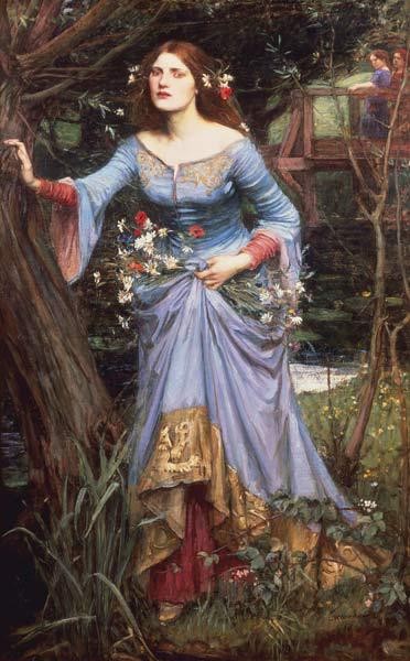 Ophélia de John William Waterhouse