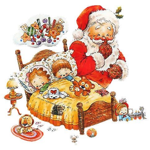 Mignonnes illustrations de Noël